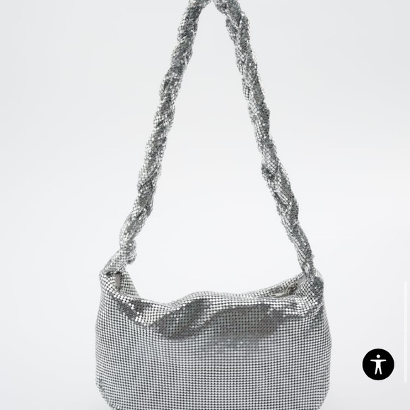 Zara sparkly shoulder bag - Picture 5 of 10